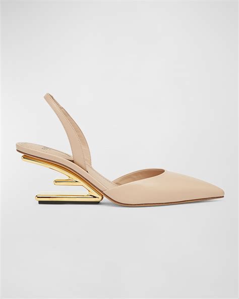 fendi w thong shoes|neiman marcus Fendi heels.